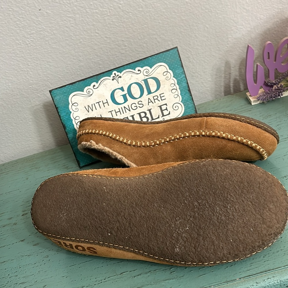 Sorel Mens slippers SZ 12 - Picture 5 of 6
